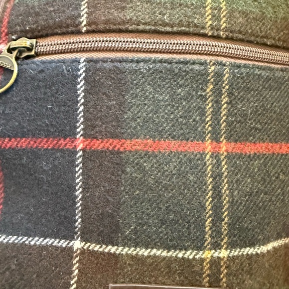 Barbour Caley Classic Tartan Plaid Backpack Zipper Outer Pocket Women main image 10